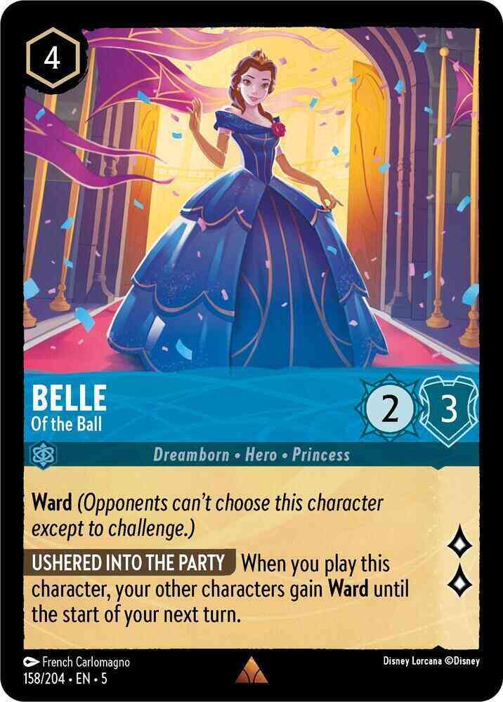 Belle - Of the Ball - 158/204 [Shimmering Skies] [Non-Foil]