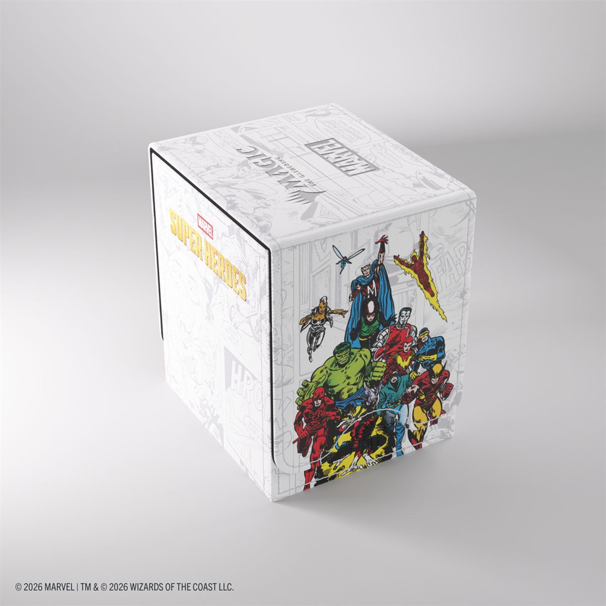 Gamegenic MTG Squire XL Deck Box - 100+ - Marvel Super Heroes - Marvel Age