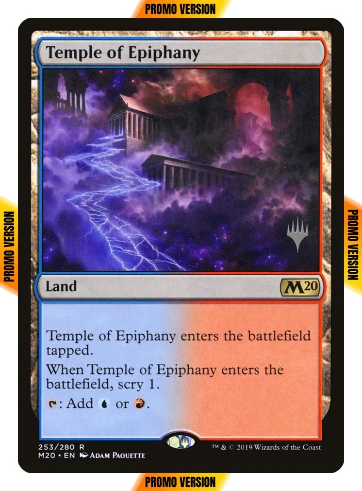 Temple of Epiphany [253p] [Promo Pack] [Core Set 2020 Promos] [Non-Foil]