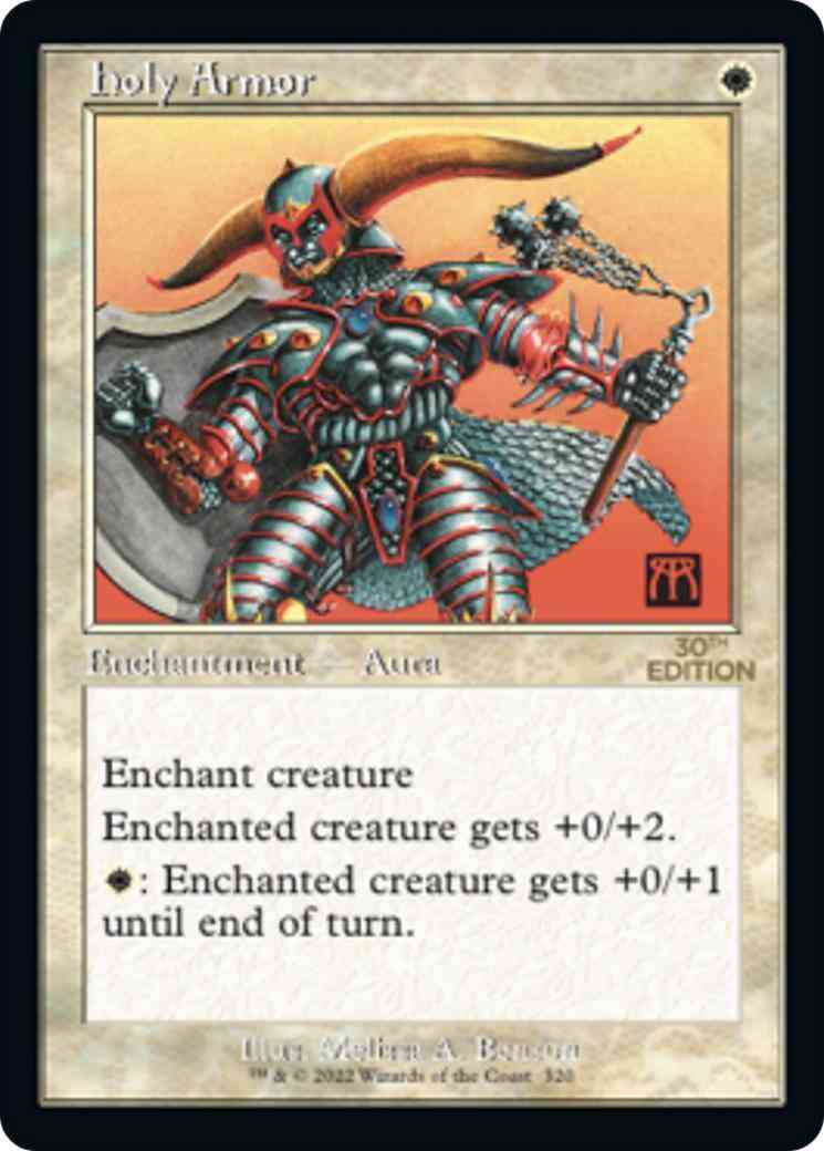 Holy Armor [320] [Retro Frame] [30th Anniversary Edition] [Non-Foil]