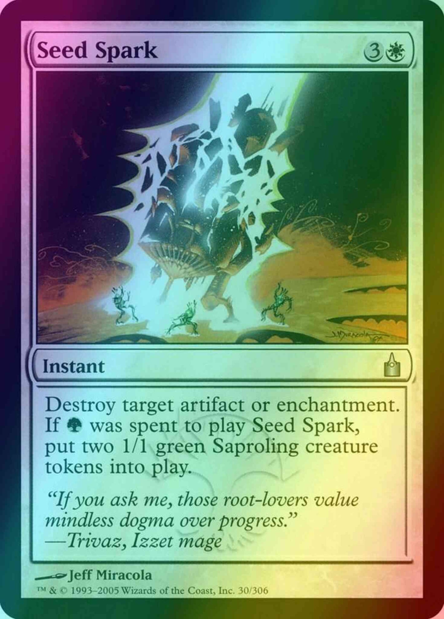 Seed Spark [30] [Ravnica City Of Guilds] [Foil]