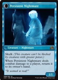 Startled Awake // Persistent Nightmare [88] [Shadows over Innistrad] [Non-Foil]