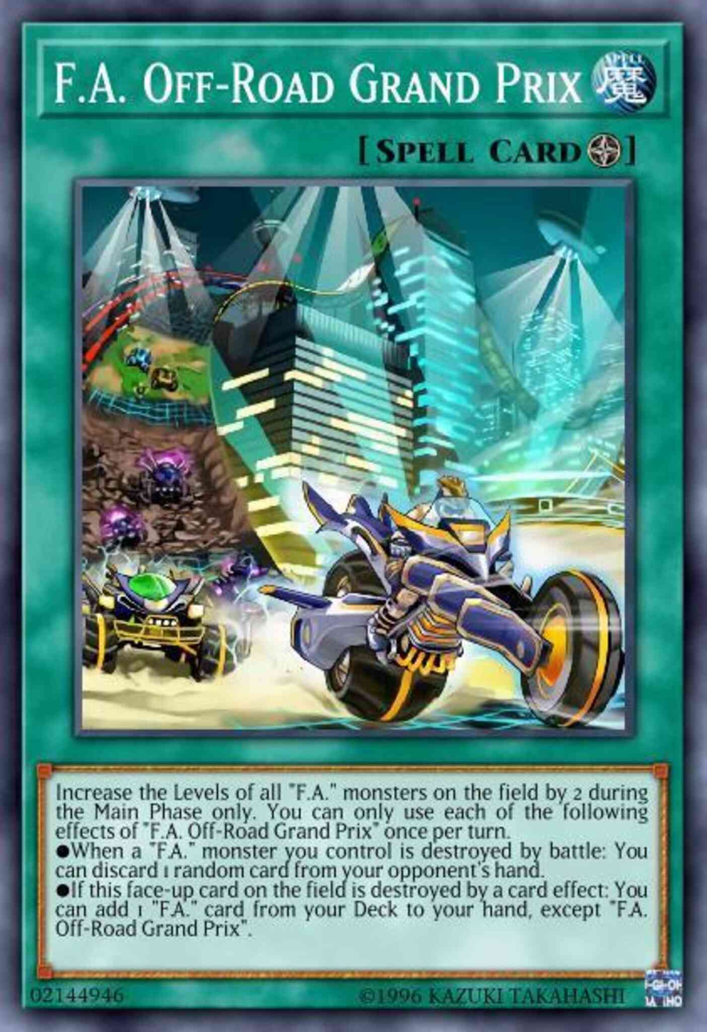 F.A. Off-Road Grand Prix - MP18-EN161 - Common - 1st Edition