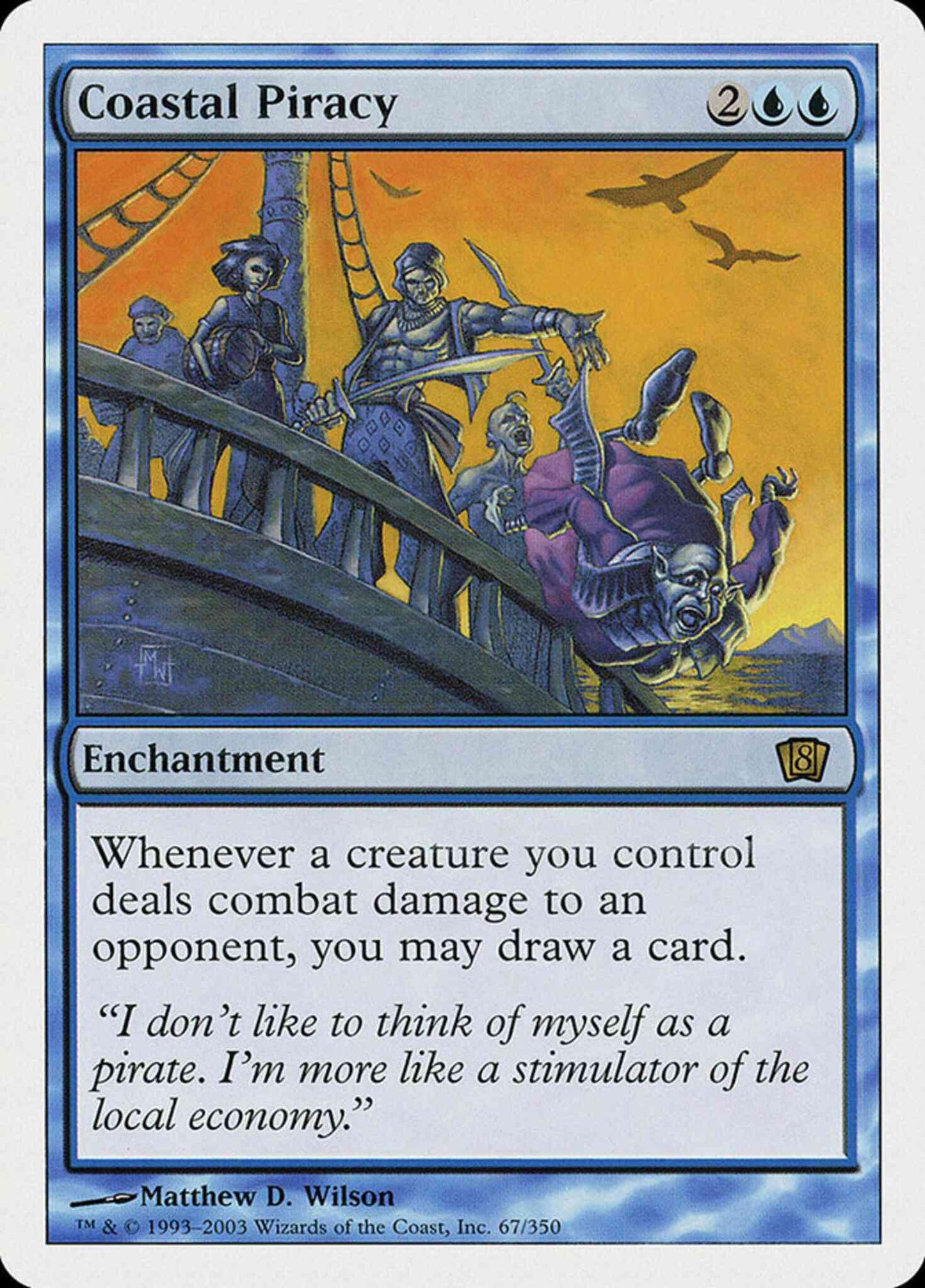 Coastal Piracy [67] [Eighth Edition] [Non-Foil]
