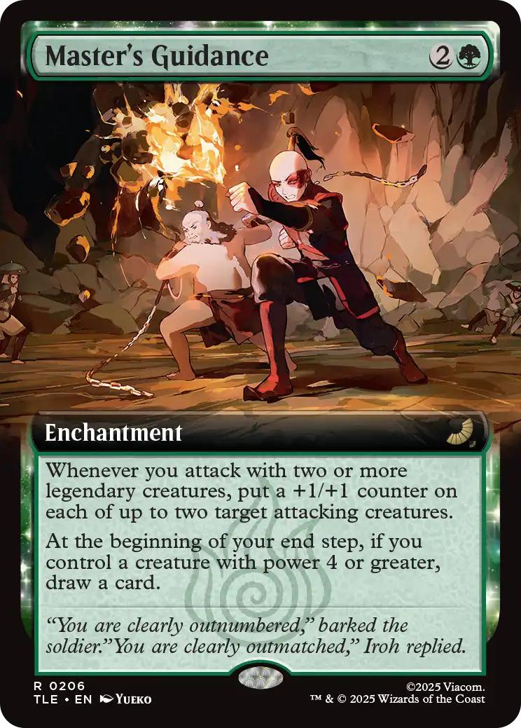 Master's Guidance [206] [Extended Art] [Avatar: The Last Airbender Eternal] [Non-Foil]