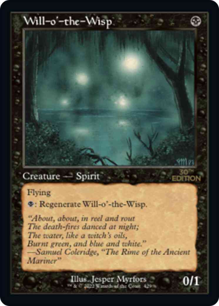 Will-o'-the-Wisp [429] [Retro Frame] [30th Anniversary Edition] [Non-Foil]