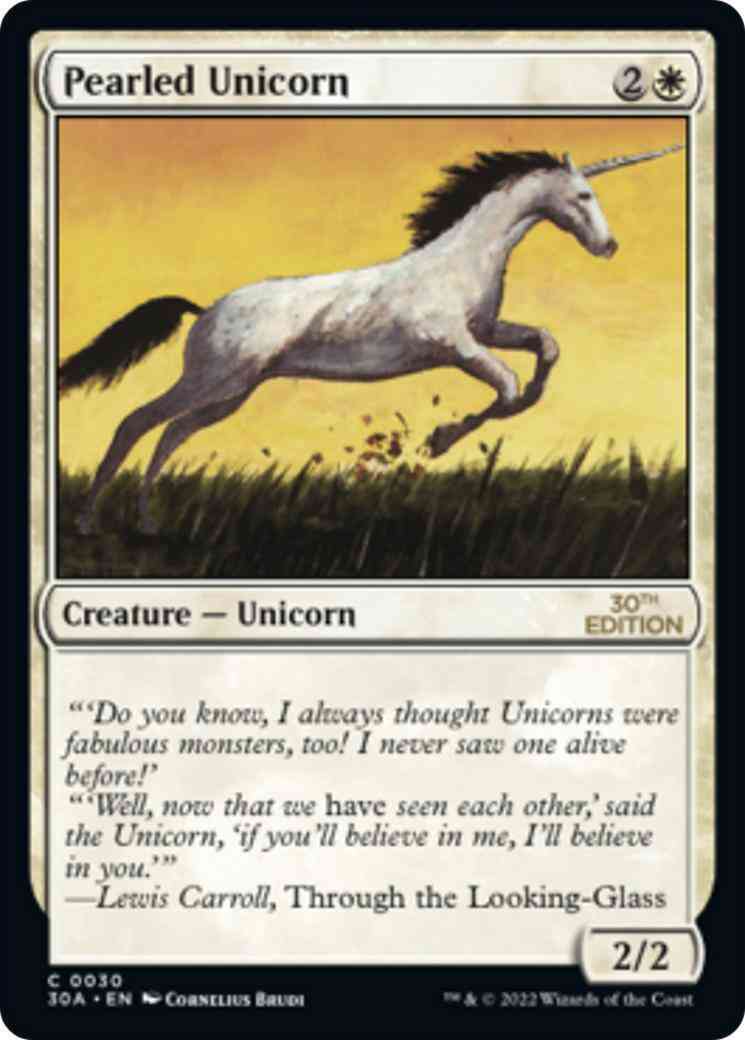 Pearled Unicorn [30] [30th Anniversary Edition] [Non-Foil]