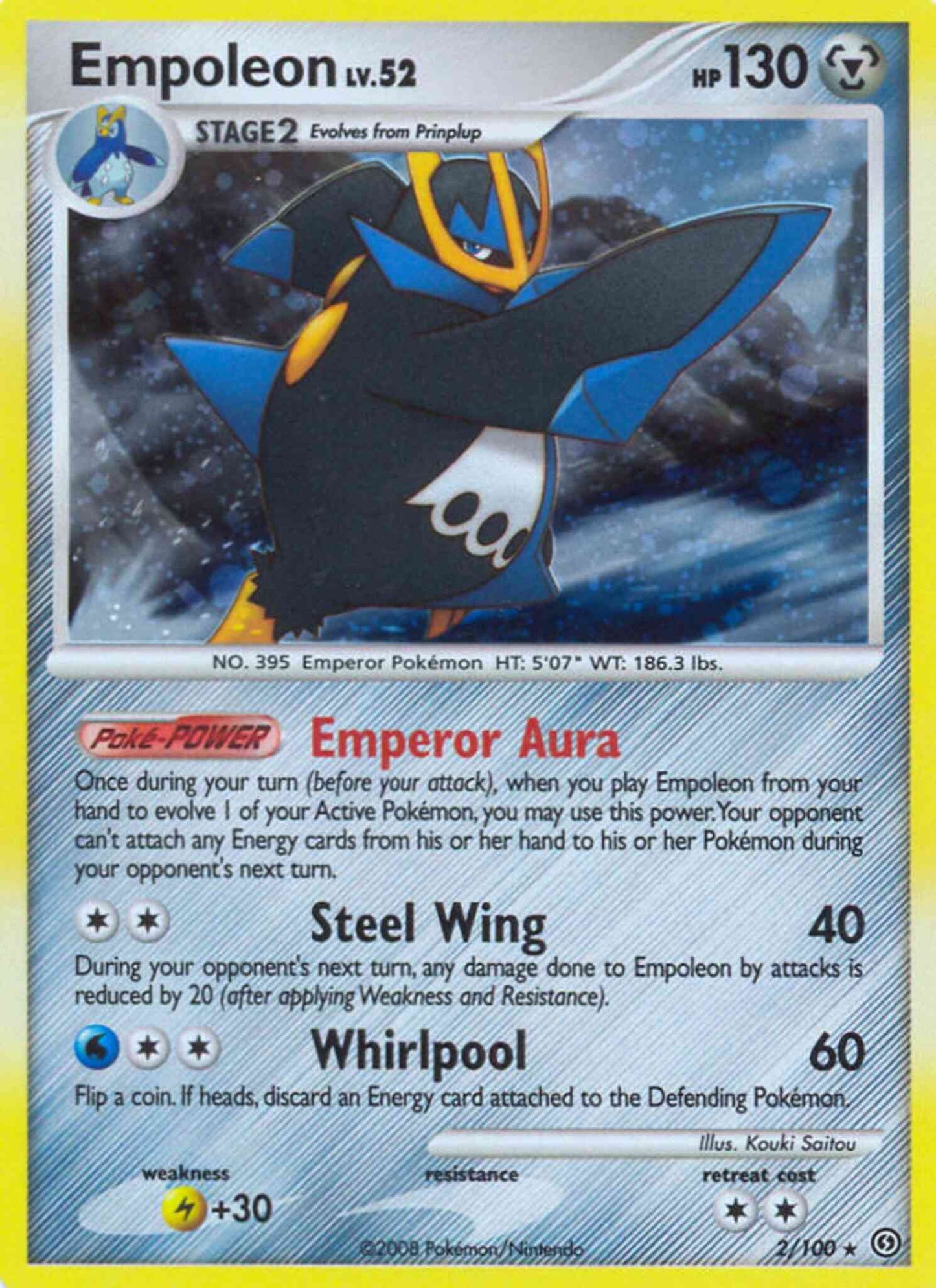 Empoleon - 2/100 - Rare Holo [dp7-2] [Holo]