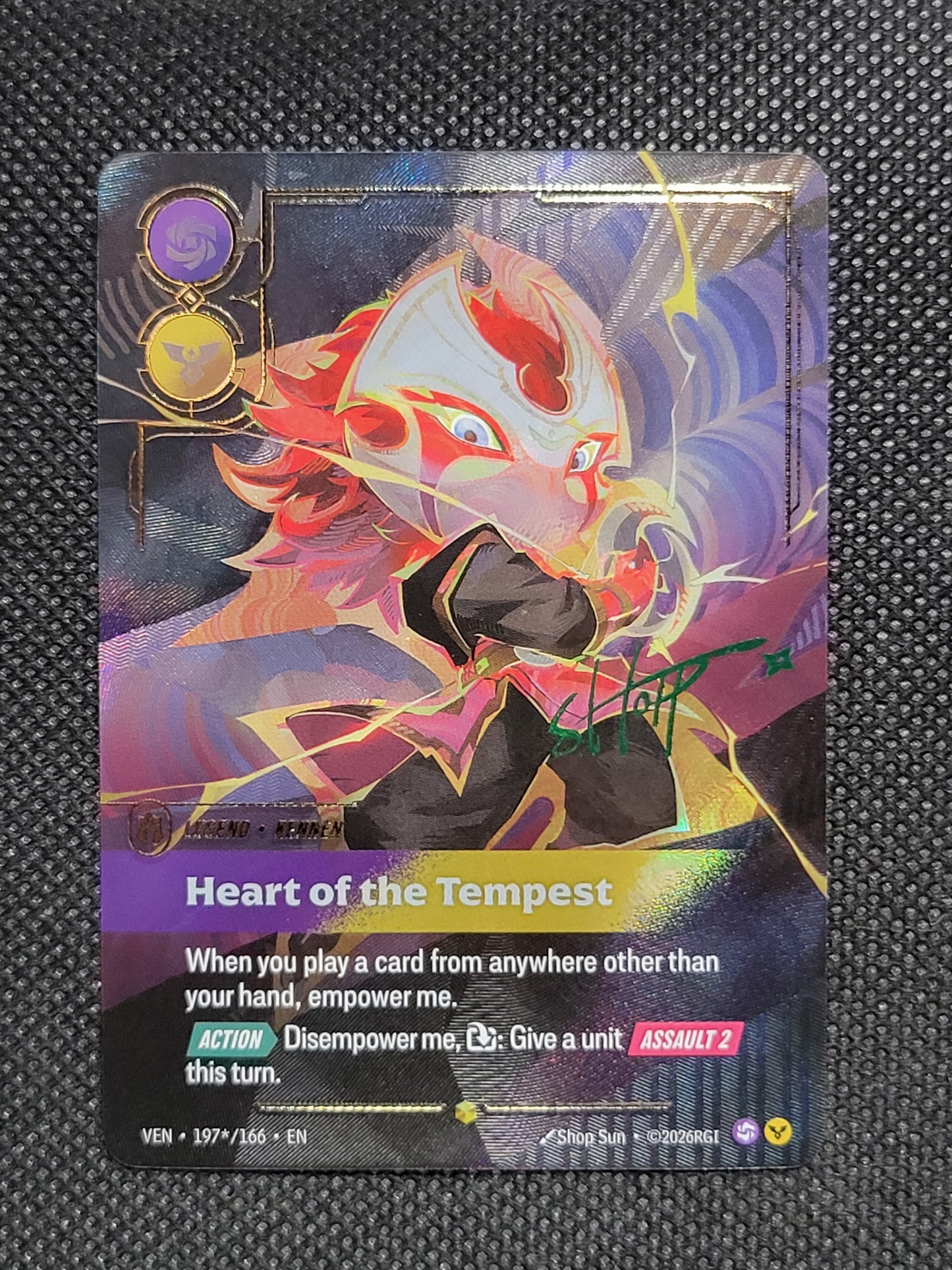 Heart of the Tempest (Kennen) — Signature|Foil — ID 20044