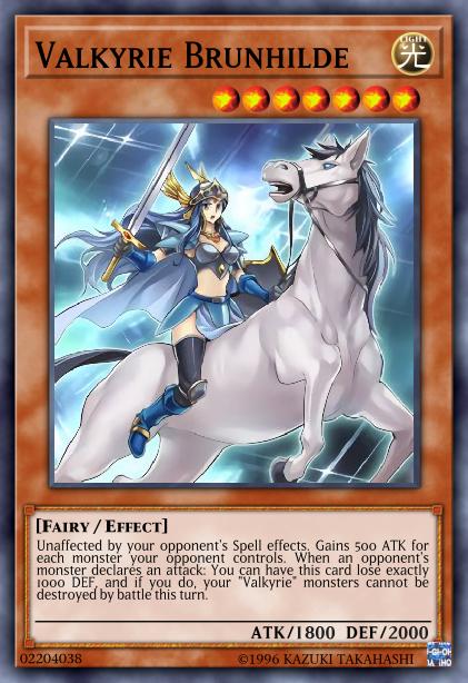 Valkyrie Brunhilde - SHVA-EN004 - Secret Rare - 1st Edition