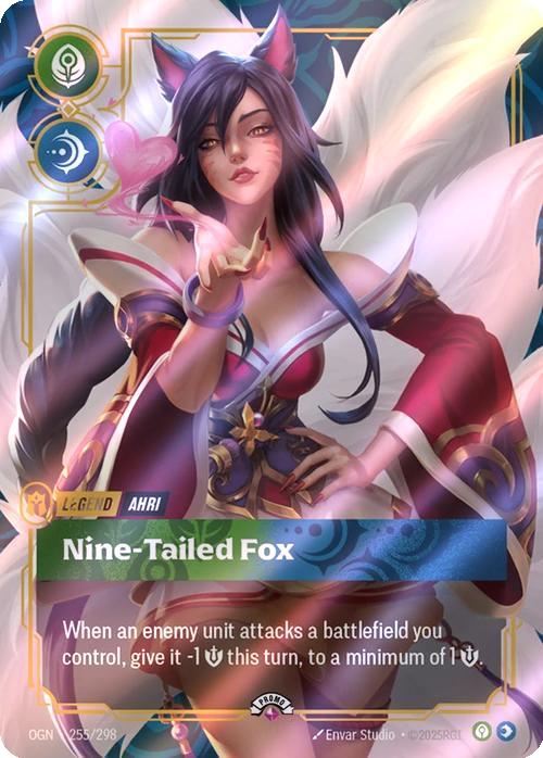 Nine-Tailed Fox (Ahri) - 255/298 [Riftbound Organized Play Promotional Cards] [Foil]