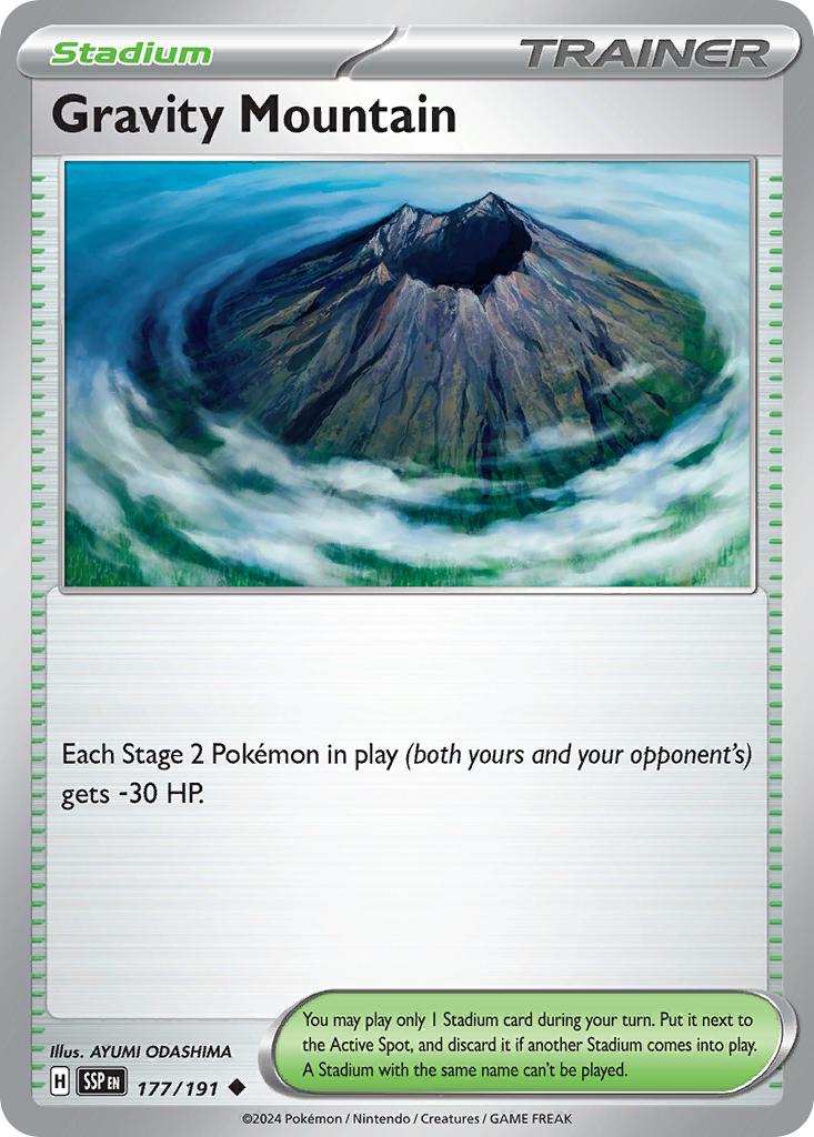 Gravity Mountain - 177/191 - Uncommon [sv08-177] [Non-Holo]