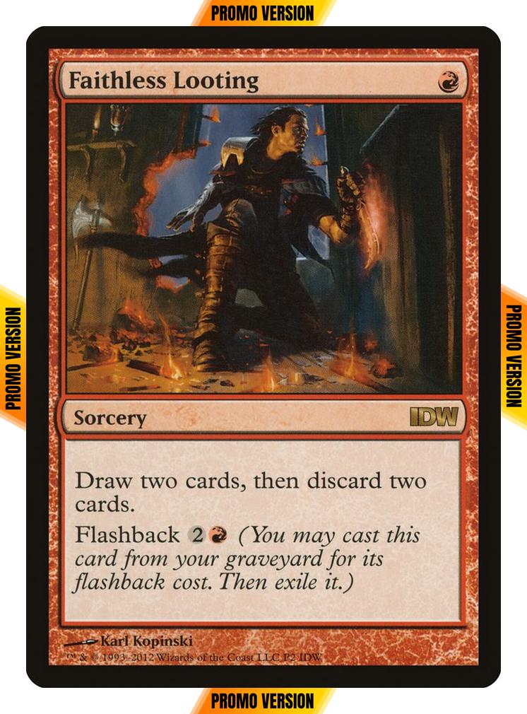Faithless Looting [2] [IDW Comics Inserts] [Non-Foil]