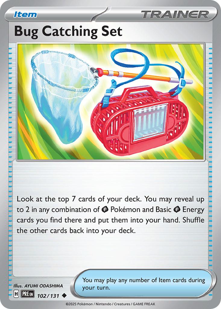 Bug Catching Set - 102/131 - Uncommon [sv085-102] [Non-Holo]