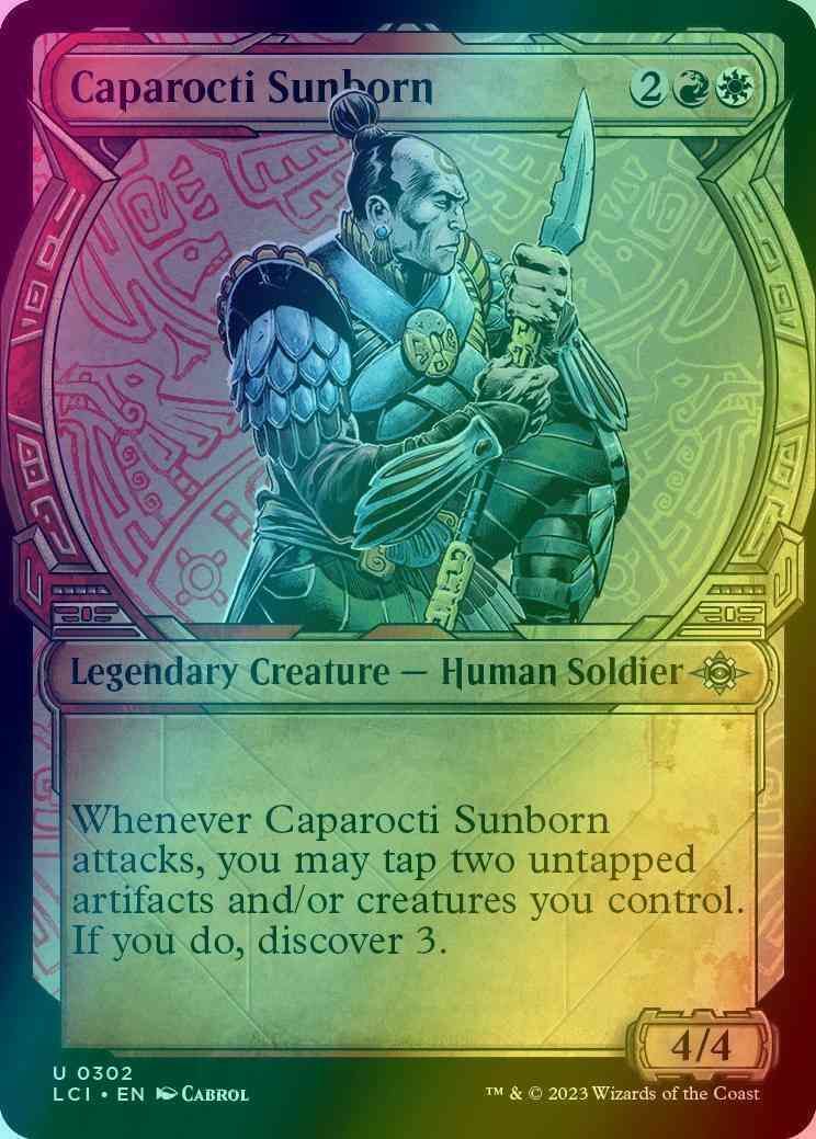 Caparocti Sunborn [302] [Legends of Ixalan Showcase] [The Lost Caverns of Ixalan] [Foil]
