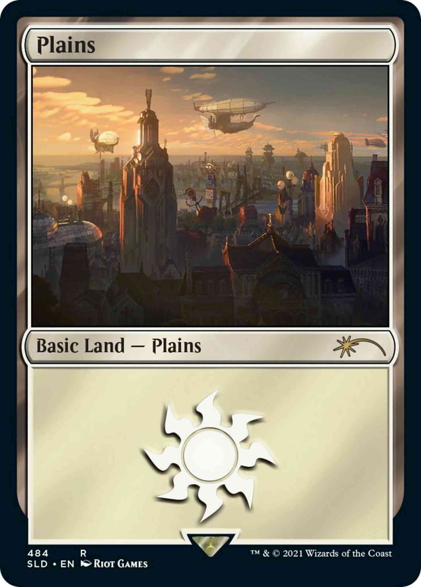 Plains [0484] [Arcane] [Secret Lair Drop] [Non-Foil]