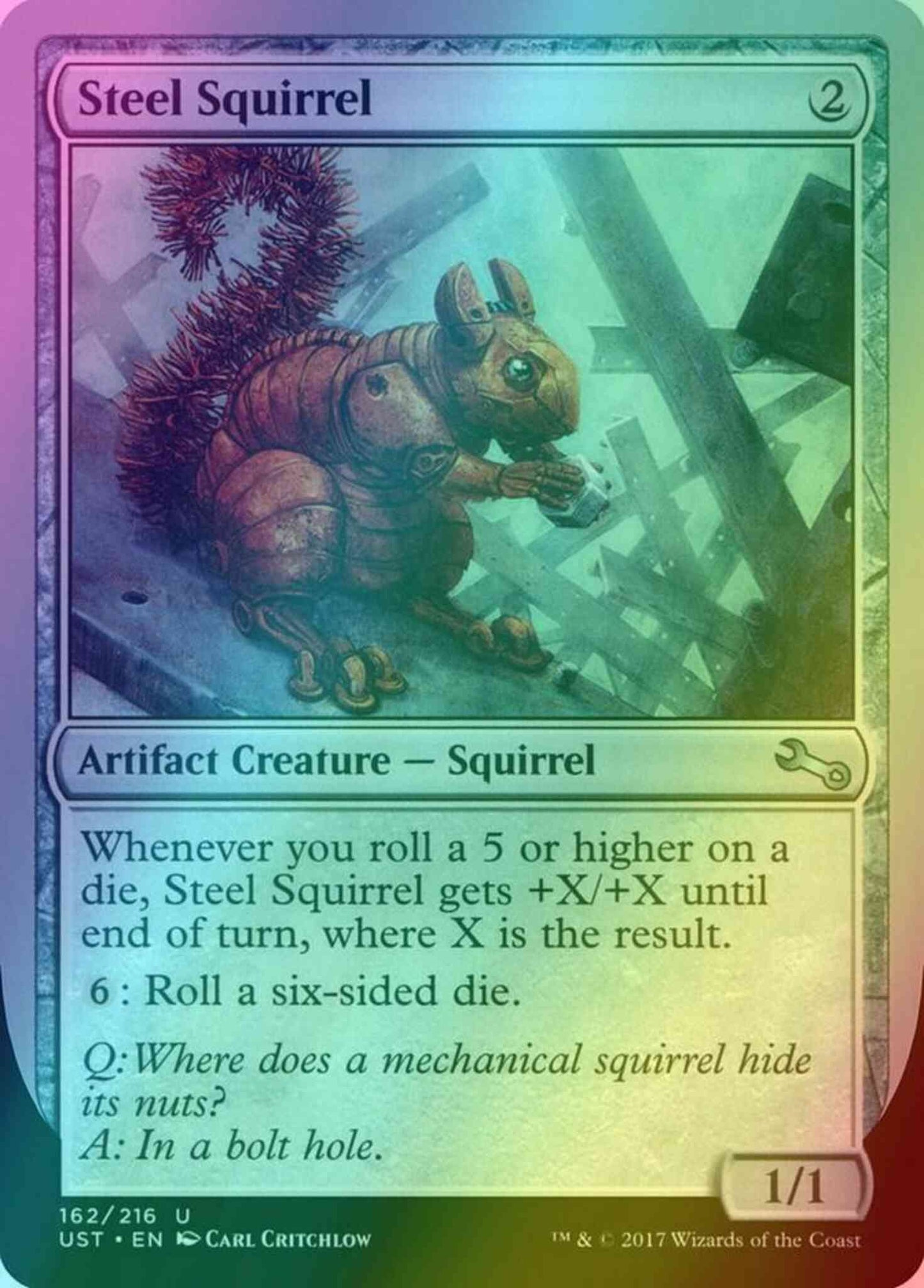 Steel Squirrel [162] [Unstable] [Foil]