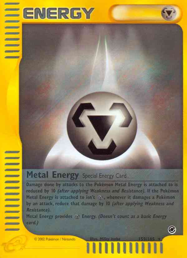Metal Energy - 159/165 - Rare [ecard1-159] [Reverse Holo]