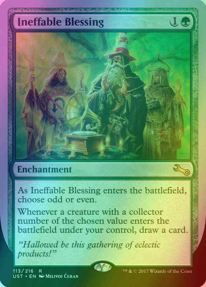 Ineffable Blessing [113e] [e] [Unstable] [Foil]