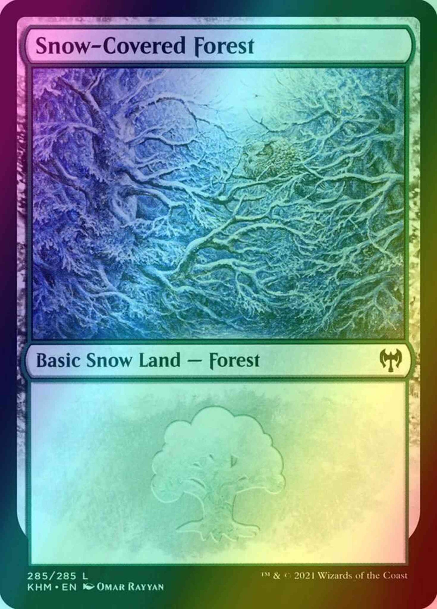 Snow-Covered Forest [285] [Kaldheim] [Foil]