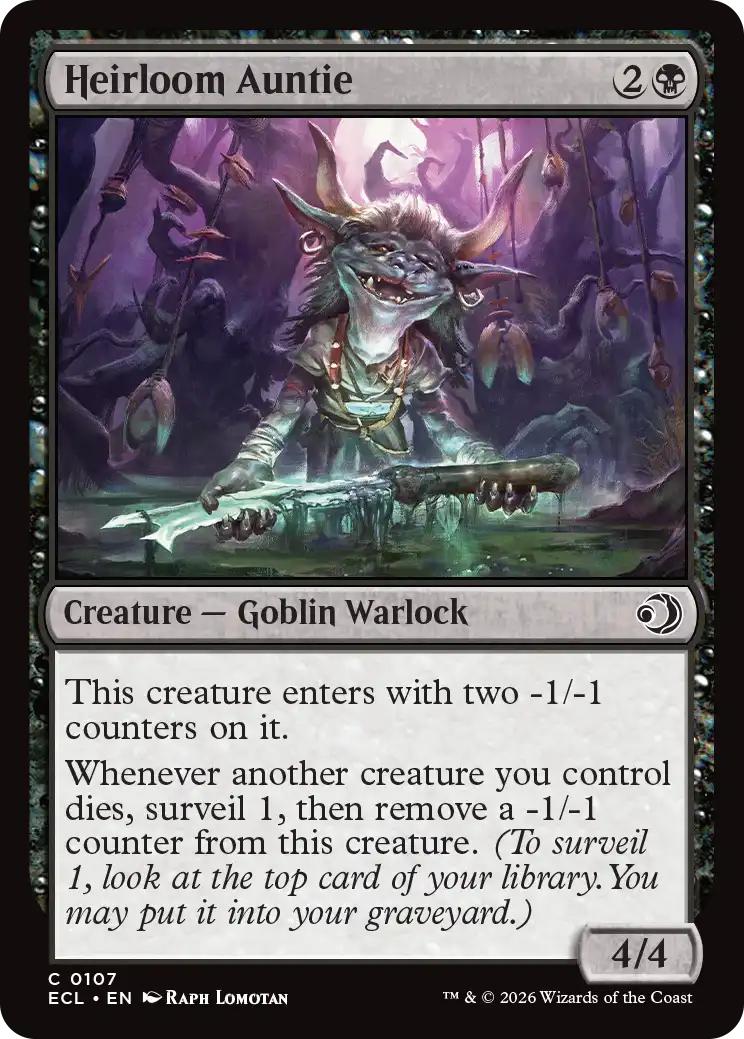 Heirloom Auntie [107] [Lorwyn Eclipsed] [Non-Foil]