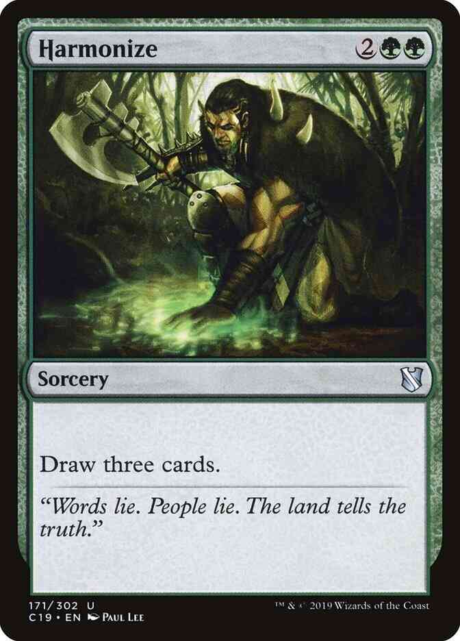 Harmonize [171] [Commander 2019] [Non-Foil]