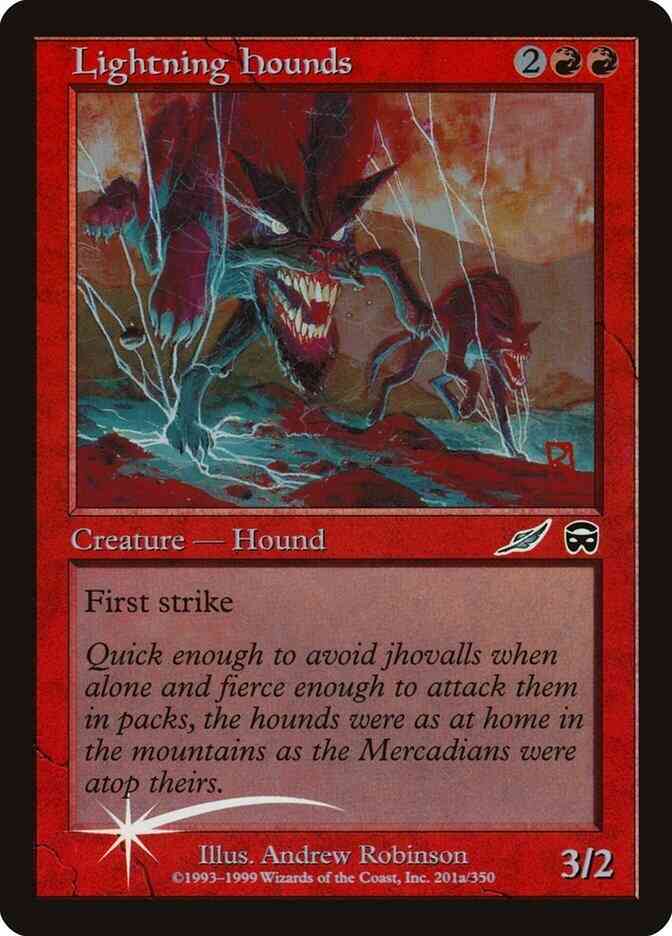 Lightning Hounds [10] [Magazine Inserts] [Foil]