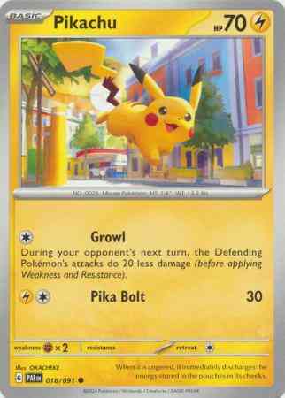 Pikachu - 018/091 - Common [sv045-018] [Non-Holo]