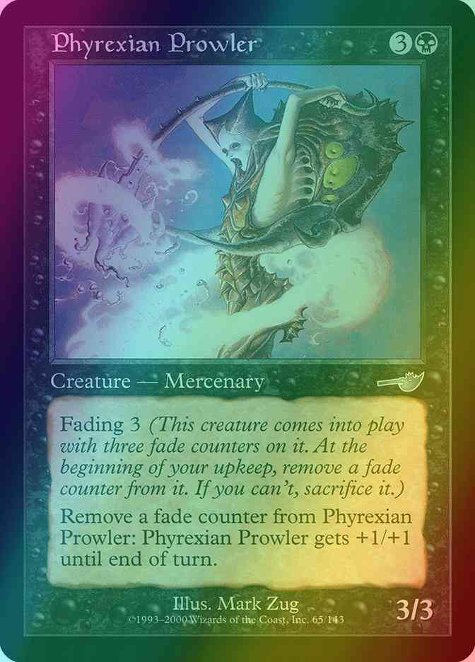 Phyrexian Prowler [65] [Nemesis] [Foil]
