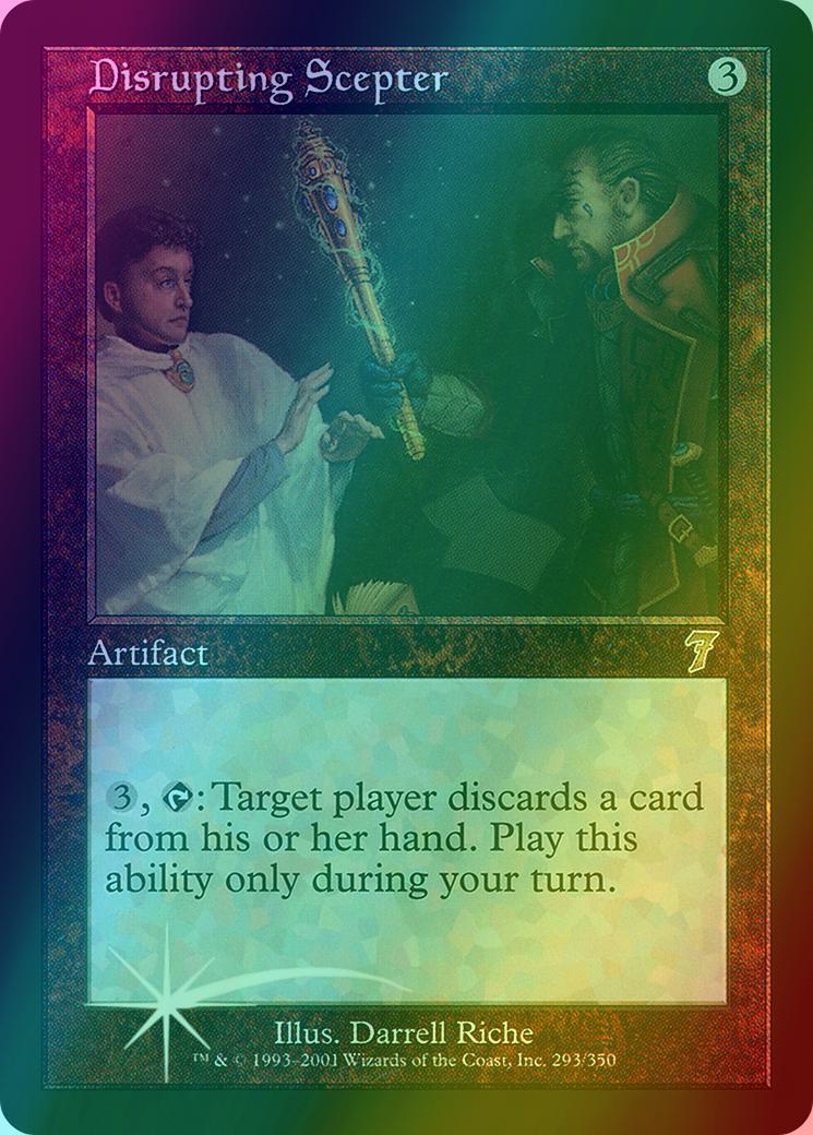 Disrupting Scepter [293x] [Seventh Edition] [Foil]
