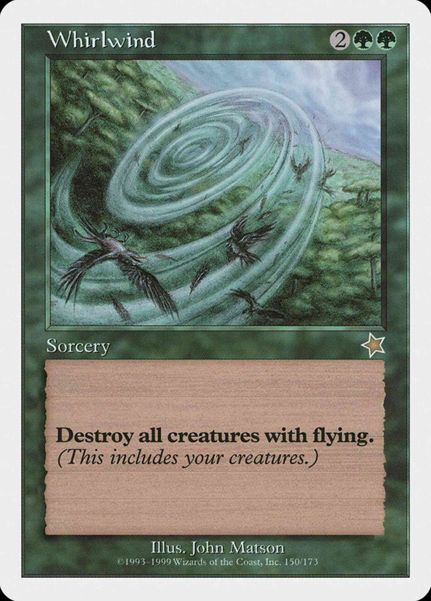 Whirlwind [150] [Starter 1999] [Non-Foil]