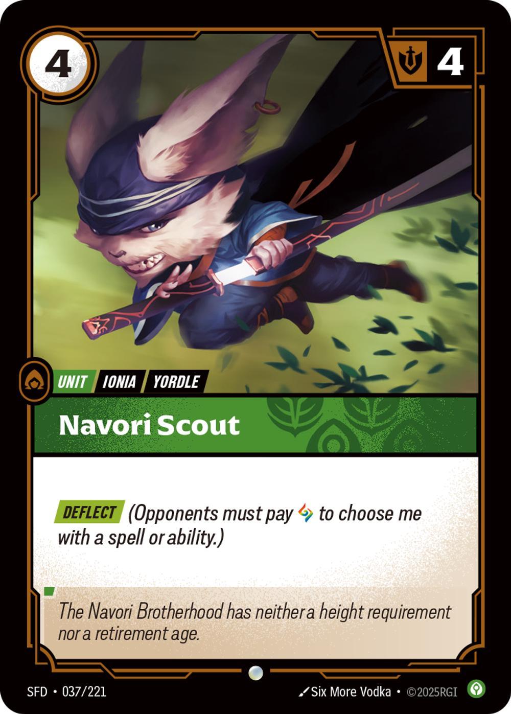 Navori Scout - 037/221 [Spiritforged] [Non-Foil]