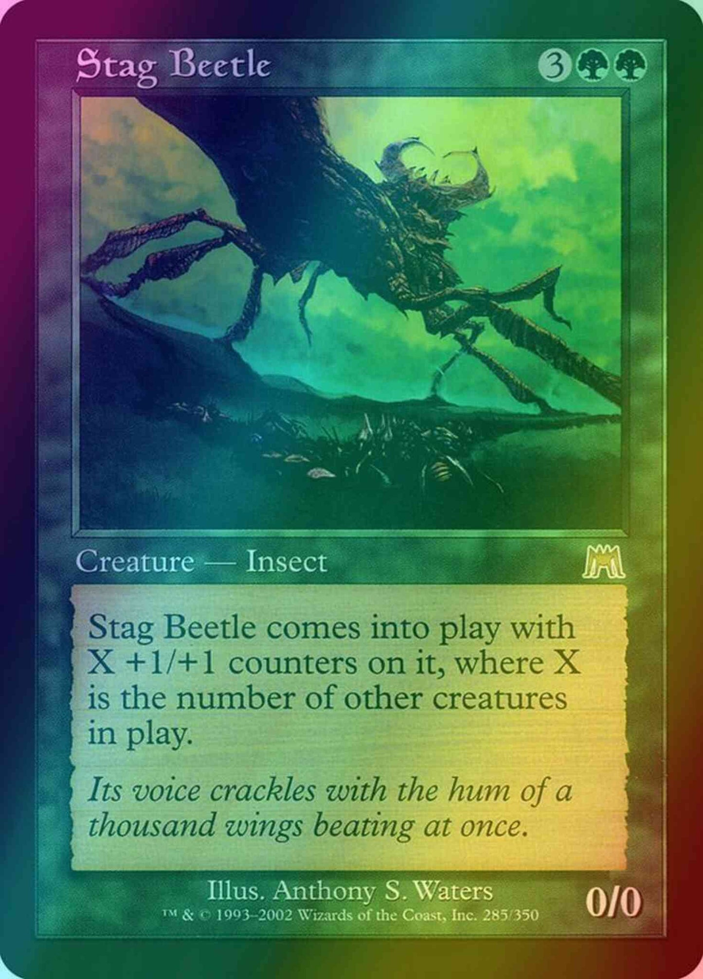 Stag Beetle [285] [Onslaught] [Foil]