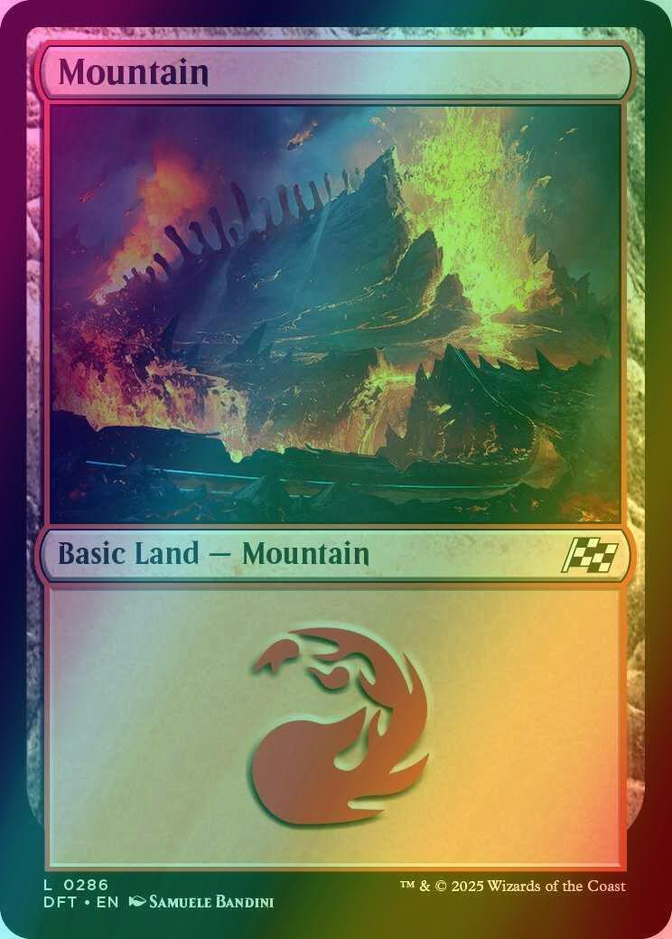 Mountain [286] [Aetherdrift] [Foil]