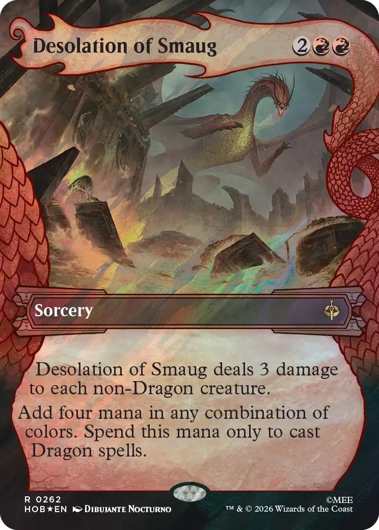 Desolation of Smaug [262] [Borderless] [Dragon Hoard] [The Hobbit] [Surge Foil]