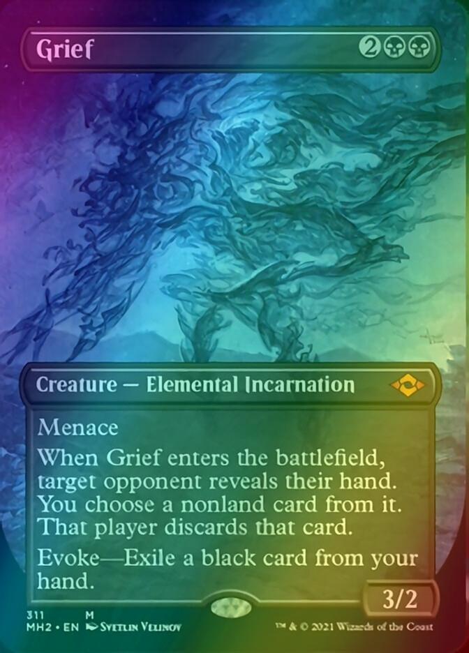 Grief [311] [Borderless] [Modern Horizons 2] [Foil]