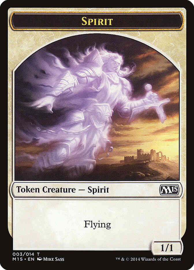 Spirit Token [03] [Magic 2015 Tokens] [Non-Foil]