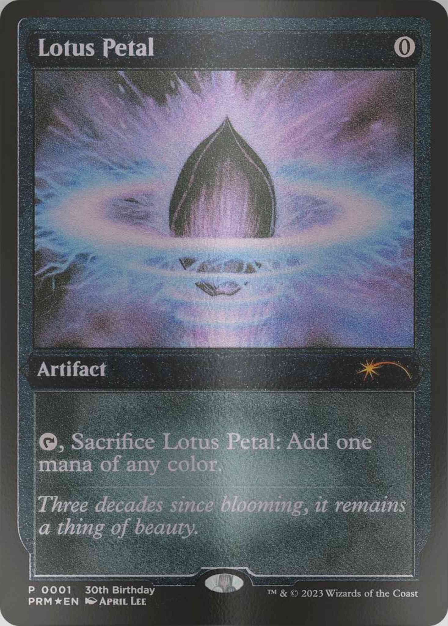 Lotus Petal [2] [30th Anniversary Misc Promos] [Etched Foil