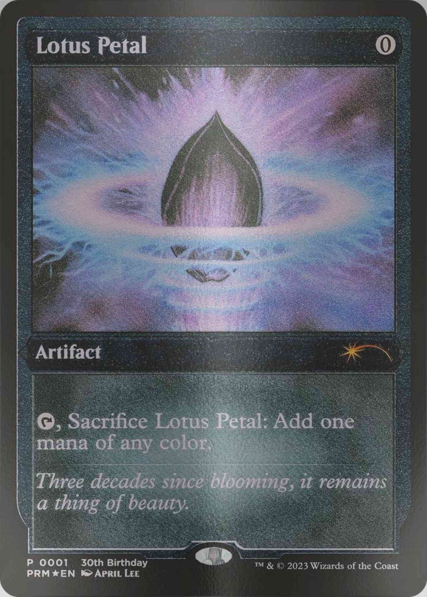 Lotus Petal [2] [30th Anniversary Misc Promos] [Etched Foil]