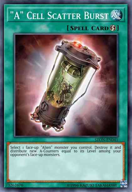 "A" Cell Scatter Burst - STON-EN041 - Common - Unlimited