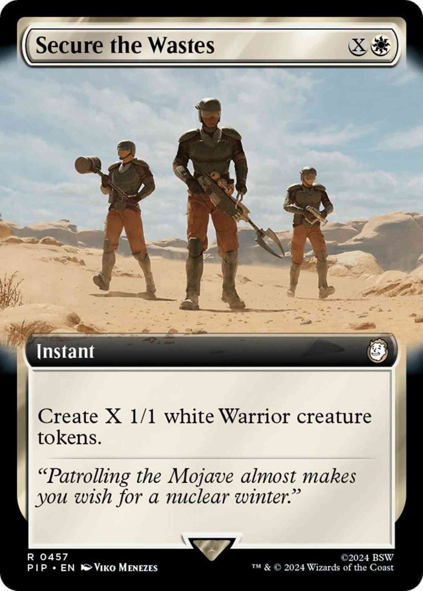 Secure the Wastes [457] [Extended Art] [Fallout] [Non-Foil]