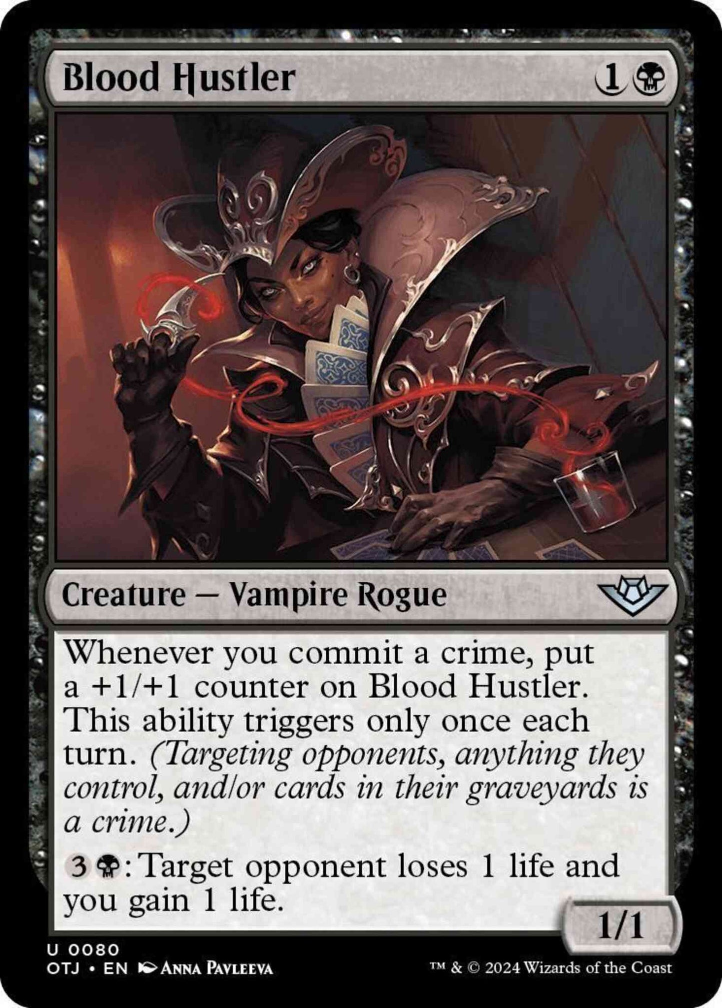 Blood Hustler [80] [Outlaws of Thunder Junction] [Non-Foil]
