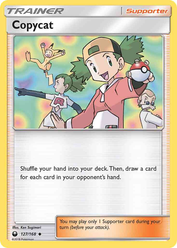 Copycat - 127/168 - Uncommon [sm7-127] [Non-Holo]