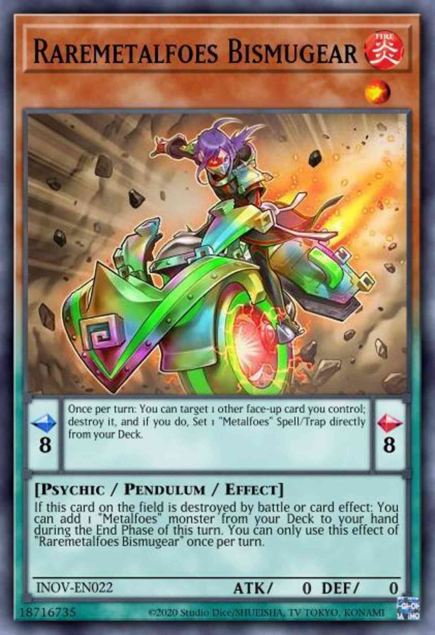 Raremetalfoes Bismugear - PEVO-EN052 - Super Rare - 1st Edition