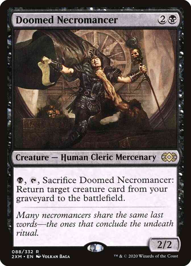 Doomed Necromancer [88] [Double Masters] [Non-Foil]