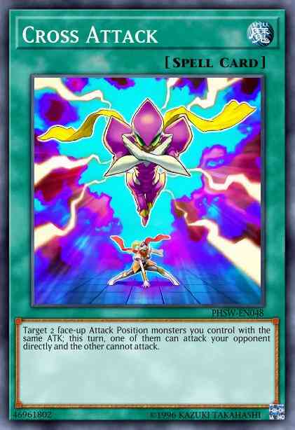 Cross Attack - SP14-EN032 - Starfoil Rare - 1st Edition