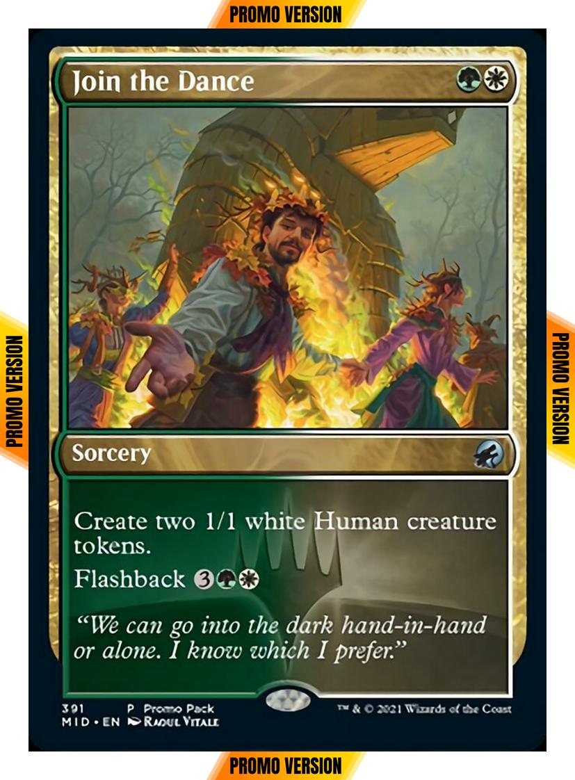 Join the Dance [391] [Dark Frame Promo Pack] [Innistrad: Midnight Hunt] [Non-Foil]