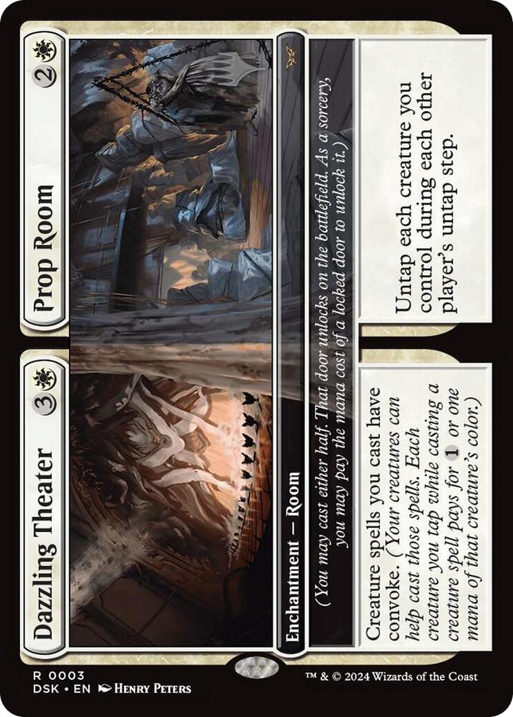 Dazzling Theater // Prop Room [3p] [Promo Pack] [Duskmourn: House of Horror: Promos] [Non-Foil]