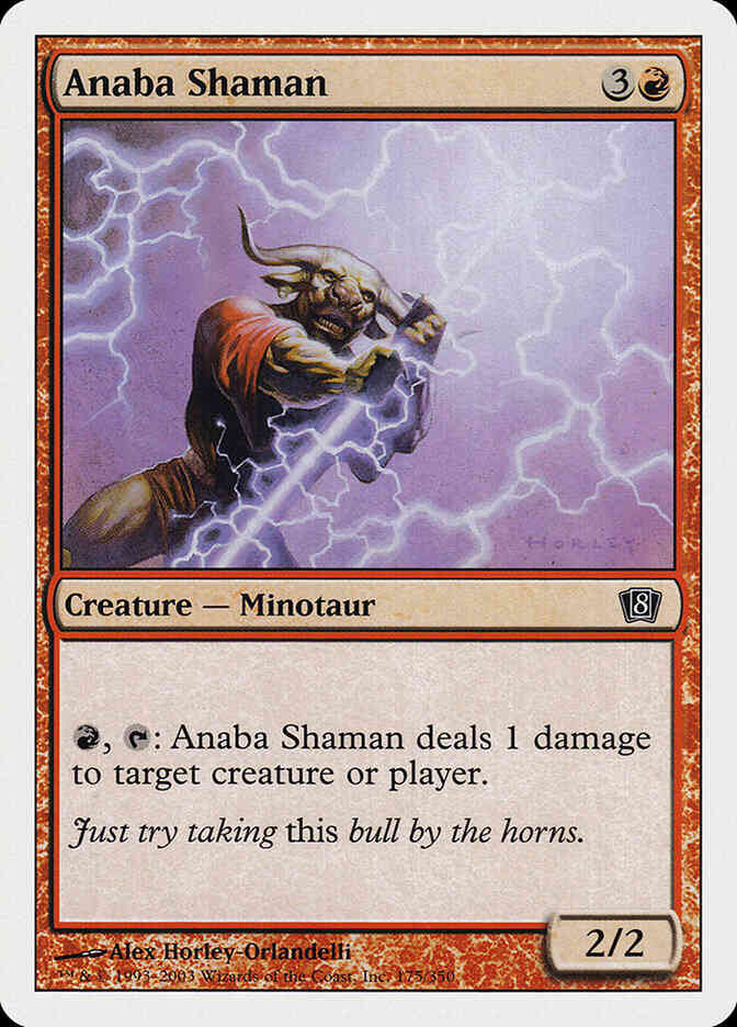 Anaba Shaman [175] [Eighth Edition] [Non-Foil]