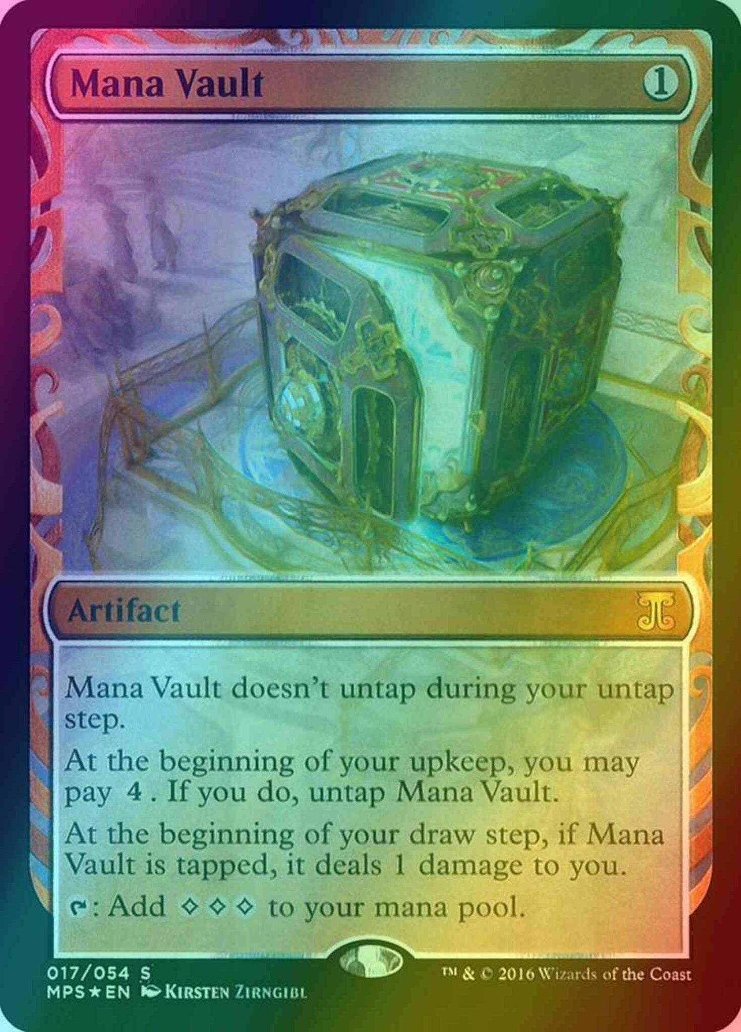 Mana Vault [17] [Kaladesh Inventions] [Foil]